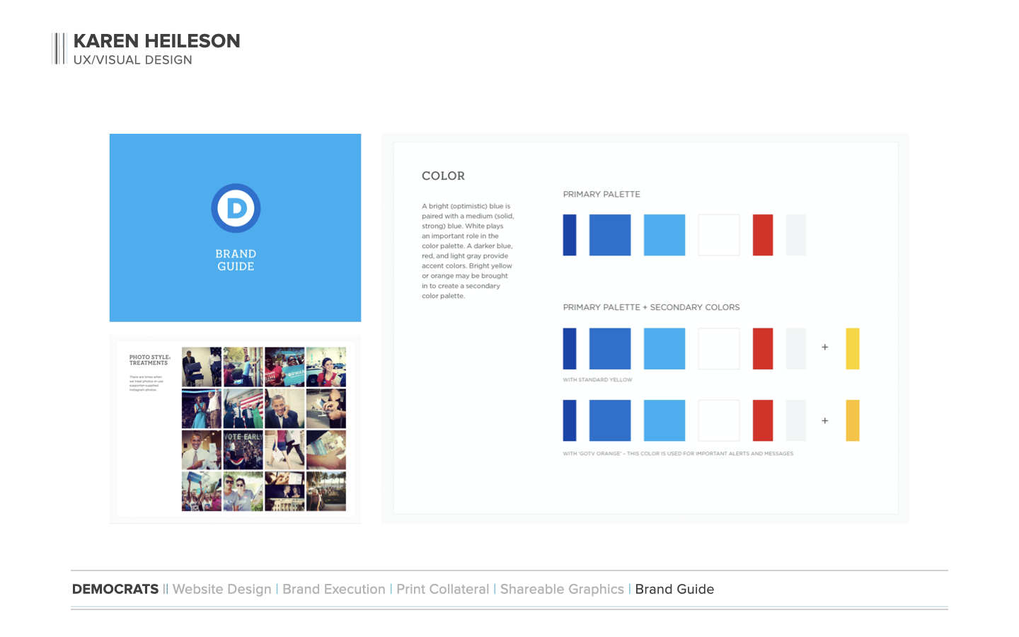 Democrats brand evolution and brand guide